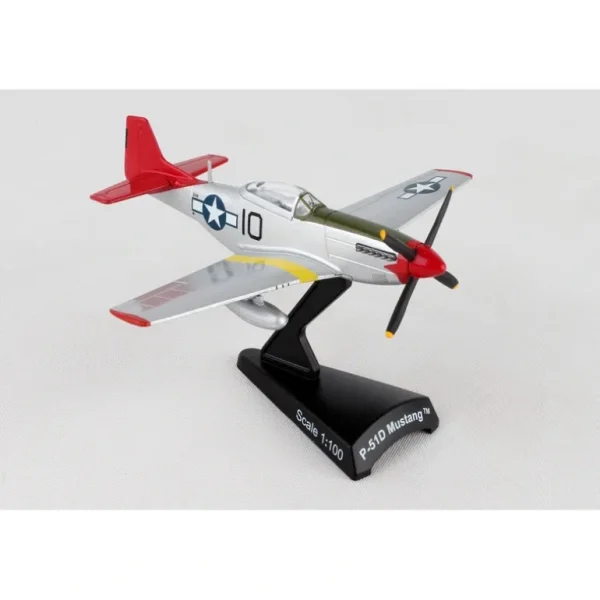 Postage Stamp PS5342-7 1:100 P-51D Mustang - Miniature Marvels: Airplane Models & Painted Dice* Airplane Model