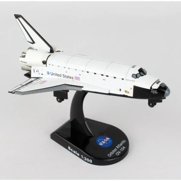 Postage Stamp PS5823-1 1:300 Space Shuttle Atlantis - Miniature Marvels: Airplane Models & Painted Dice* Airplane Model