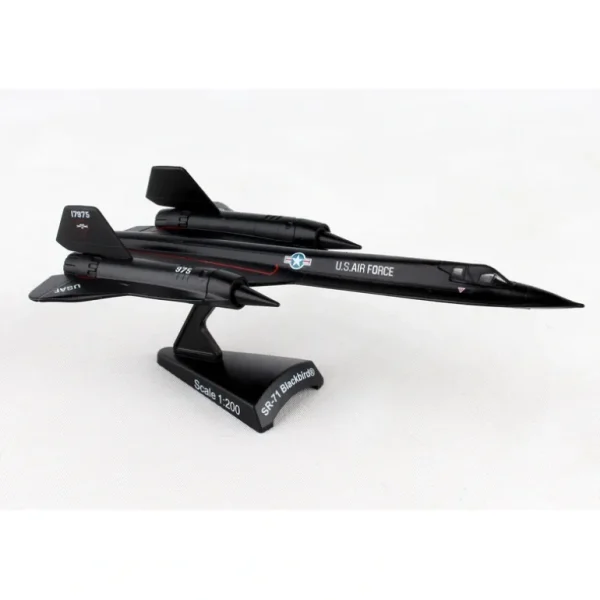 Postage Stamp PS5389 1:200 SR-71 Blackbird - Miniature Marvels: Airplane Models & Painted Dice* Airplane Model