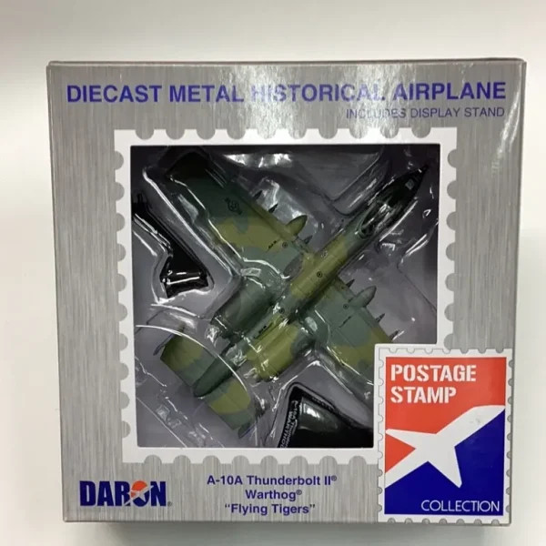 Postage Stamp PS5375-4 A-10 Flying Tigers - Miniature Marvels: Airplane Models & Painted Dice* Airplane Model