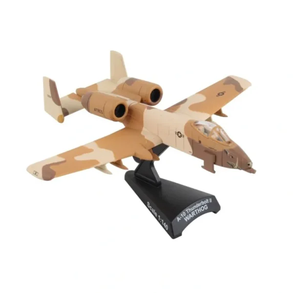 POSTAGE STAMP PS5375-2 A10 WARTHOG PEANUT Color - Miniature Marvels: Airplane Models & Painted Dice* Airplane Model