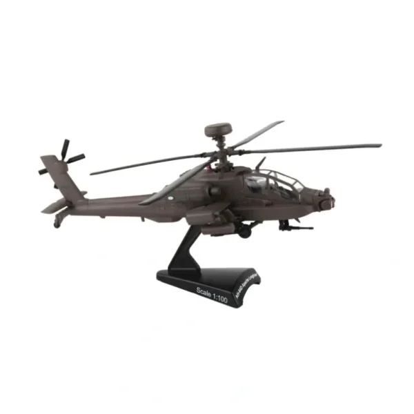 POSTAGE STAMP PS5600 AH-64D APACHE LONGBOW 1/100 - Miniature Marvels: Airplane Models & Painted Dice* Airplane Model