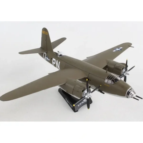 *Postage Stamp PS5562-2 B-26 Marauder 'Flak Bait' 1:107 - Miniature Marvels: Airplane Models & Painted Dice* Airplane Model