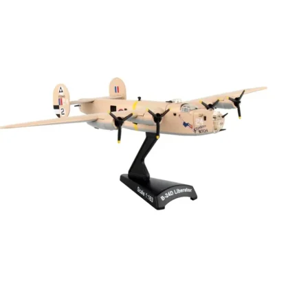 POSTAGE STAMP PS5557-5 B-24D 1/163 STRAWBERRY BITCH - Miniature Marvels: Airplane Models & Painted Dice* Airplane Model