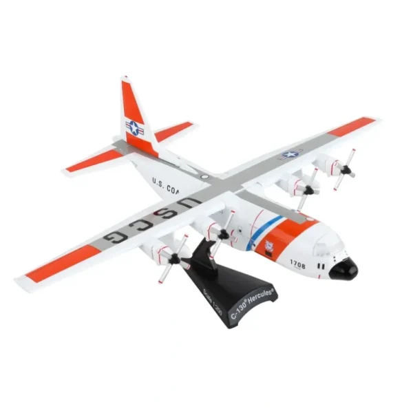 Postage Stamp PS5330-5 C-130 USCG - Miniature Marvels: Airplane Models & Painted Dice* Airplane Model