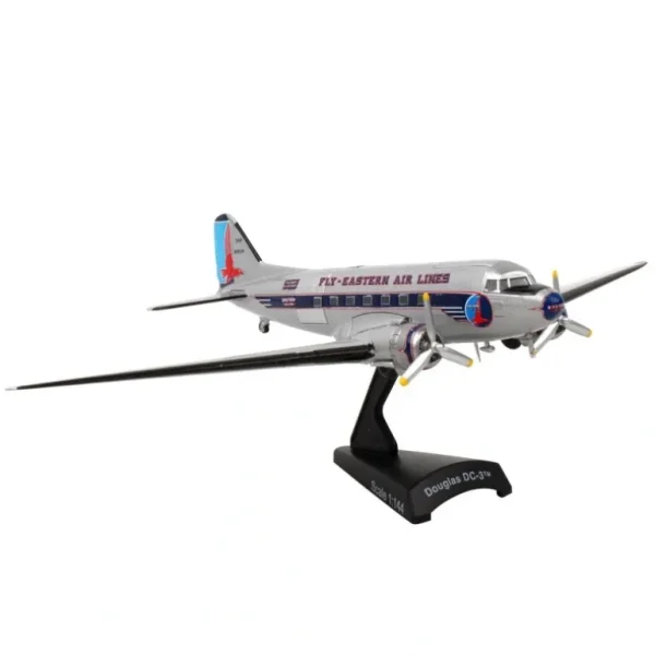 POSTAGE STAMP PS5559-3 EASTERN DC-3 1/144 - Miniature Marvels: Airplane Models & Painted Dice* Airplane Model