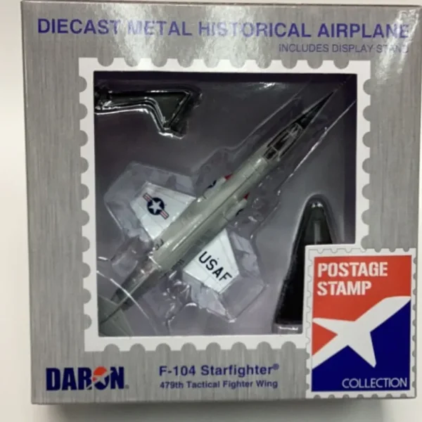 Postage Stamp PS5377-3 F104 Starfighter - Miniature Marvels: Airplane Models & Painted Dice* Airplane Model