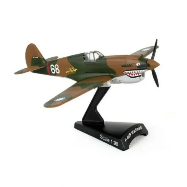 Postage Stamp PS5354-1 "Hell's Angels" Curtiss P-40 Warhawk - Miniature Marvels: Airplane Models & Painted Dice* Airplane Model