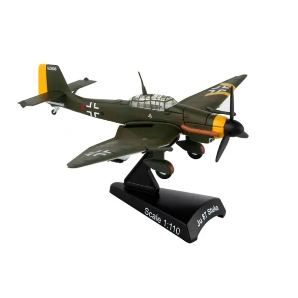 POSTAGE STAMP PS5339-4 JU87 STUKA 1/110 - Miniature Marvels: Airplane Models & Painted Dice* Airplane Model