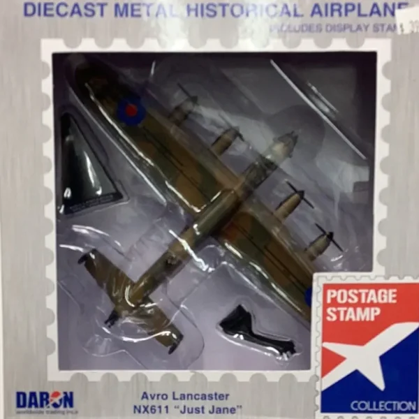 Postage Stamp PS5333-2 Lancaster RAF - Miniature Marvels: Airplane Models & Painted Dice* Airplane Model