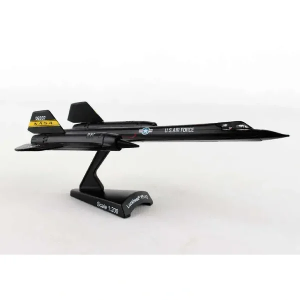 POSTAGE STAMP PS5389-1 NASA YF-12 1/200 - Miniature Marvels: Airplane Models & Painted Dice* Airplane Model