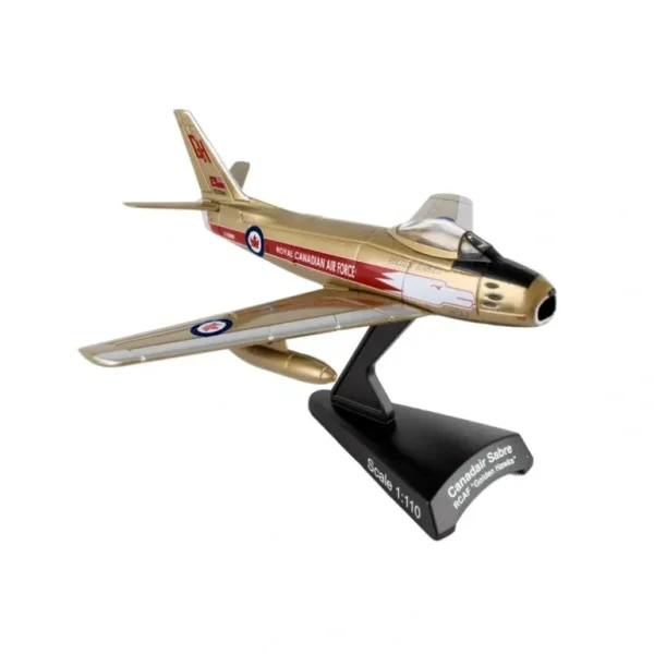 POSTAGE STAMP PS5361-4 RCAF CANADAIR SABRE 1/110 - Miniature Marvels: Airplane Models & Painted Dice* Airplane Model