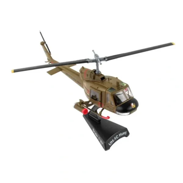 POSTAGE STAMP PS5601 UH-1C US ARMY HUEY GUNSHIP 1ST CAVALRY DIVISION - Miniature Marvels: Airplane Models & Painted Dice* Airplane Model