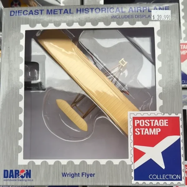 POSTAGE STAMP PS5555 WRIGHT FLYER 1/72 - Miniature Marvels: Airplane Models & Painted Dice* Airplane Model