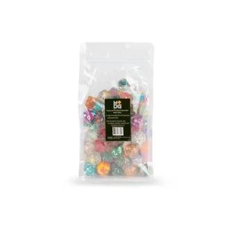 Cheap Pound of Assorted Premium Resin Dice MET 101 - Miniature Marvels: Airplane Models & Painted Dice Dice