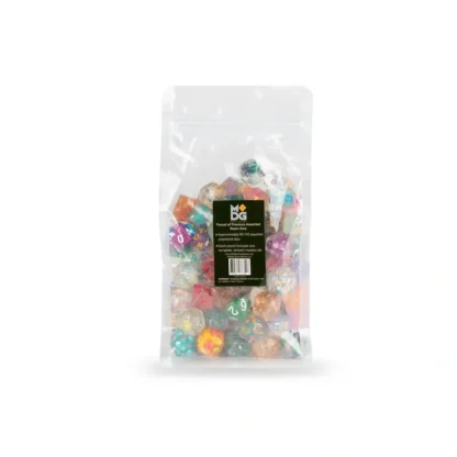 Cheap Pound of Assorted Premium Resin Dice MET 101 - Miniature Marvels: Airplane Models & Painted Dice Dice