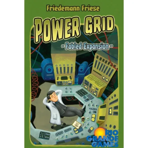 Shop Power Grid: Fabled Expansion RGG 548 - Miniature Marvels: Airplane Models & Painted Dice Board Game