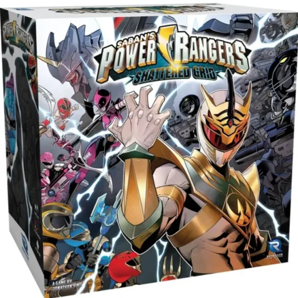 New Power Rangers - Heroes of the Grid: Shattered Grid Expansion RGS 00859 - Miniature Marvels: Airplane Models & Painted Dice Board Game