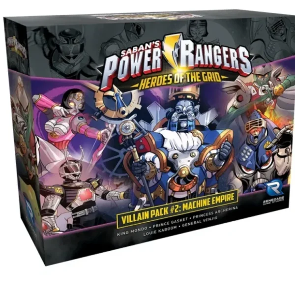 Store Power Rangers - Heroes of the Grid: Villain Pack #2 - Machine Empire Expansion RGS 02132 - Miniature Marvels: Airplane Models & Painted Dice Board Game