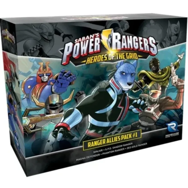 Shop Power Rangers - Heroes of the Grid: Allies Pack #1 RGS 02078 - Miniature Marvels: Airplane Models & Painted Dice Board Game