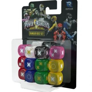 Store Power Rangers - Heroes of the Grid: Ranger Dice Set RGS 00863 - Miniature Marvels: Airplane Models & Painted Dice Dice