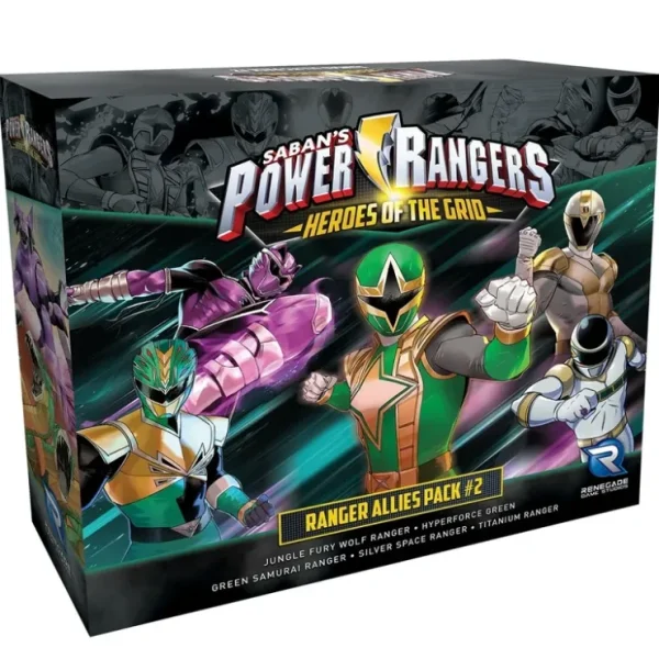 Discount Power Rangers - Heroes of the Grid: Rangers Allies Pack #2 RGS 02227 - Miniature Marvels: Airplane Models & Painted Dice Board Game