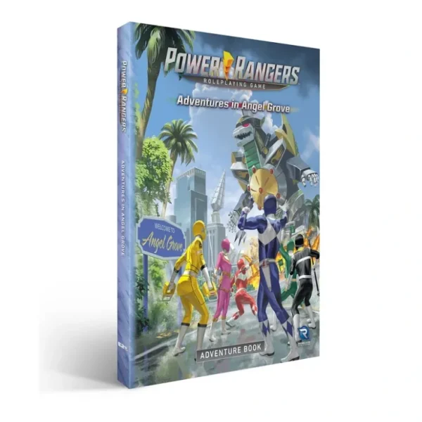 Clearance Power Rangers RPG: Adventures in Angel Grove Adventure Book RGS 09620 - Miniature Marvels: Airplane Models & Painted Dice Role-playing Game