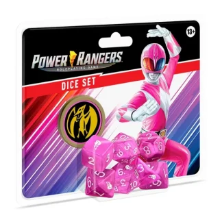 Shop Power Rangers RPG: Game Dice Set - Pink RGS 02338 - Miniature Marvels: Airplane Models & Painted Dice Dice