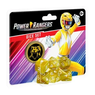 Cheap Power Rangers RPG: Game Dice Set - Yellow RGS 02335 - Miniature Marvels: Airplane Models & Painted Dice Dice