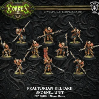 New Praetorian Keltarii/Swordsmen: Skorne - Unit PIP 74078 - Miniature Marvels: Airplane Models & Painted Dice Miniature
