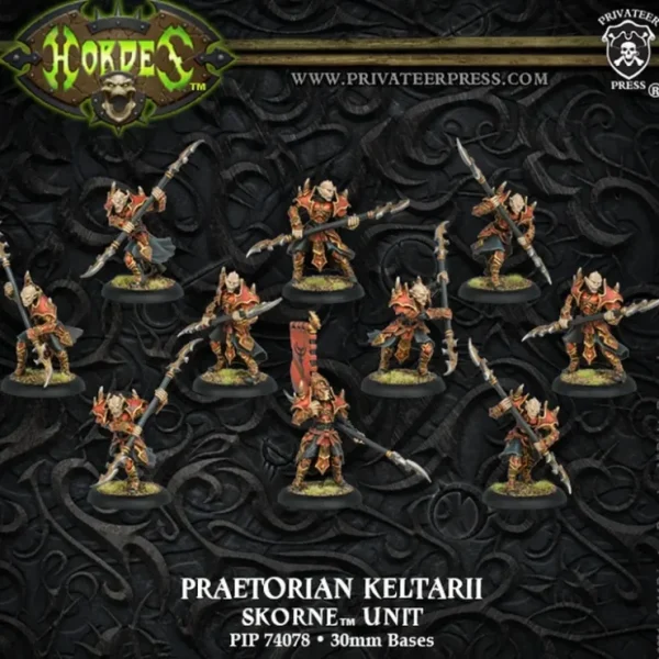 New Praetorian Keltarii/Swordsmen: Skorne - Unit PIP 74078 - Miniature Marvels: Airplane Models & Painted Dice Miniature