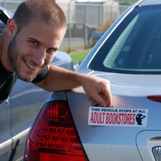 Best 4 Prank Car Magnets - I Love Porn, Closet Queen, Adult Bookstores, etc FUNNY!!! - Miniature Marvels: Airplane Models & Painted Dice Egpull