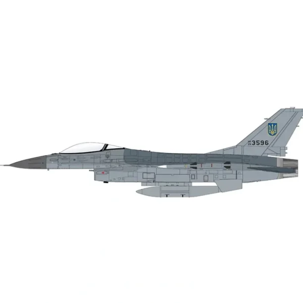 Pre Order Hobby Master HA38047 1:72 F-16AM "Ukrainian Air Force" UA24-3596, Ukraine, August 2024 (with PIDS+ systems) - Miniature Marvels: Airplane Models & Painted Dice* Airplane Model