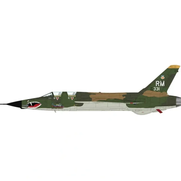 Pre Order Hobby Master HA2523 1:72 F-105F "Red River Showboat" 63-8331, 354 TFS/355 TFW, Takhki RTAFB - Miniature Marvels: Airplane Models & Painted Dice* Airplane Model