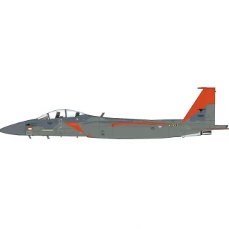 Pre Order Hobby Master HA4547 1:72 F-15SA Advanced Eagle 12-1002, USAF "Test Markings", 2018 (with 12 x AIM-120, 3 x fuel tank) - Miniature Marvels: Airplane Models & Painted Dice* Airplane Model