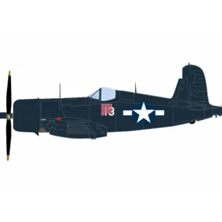 Pre Order Hobby Master HA8226 1:48 F4U-4 Corsair White 13, Capt. Kenneth Walsh (21 kills), VMF-222, Okinawa 1945 - Miniature Marvels: Airplane Models & Painted Dice* Airplane Model