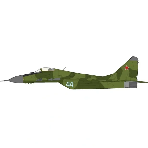 Pre Order Hobby Master HA6524 1:72 MIG-29 9-13 "Fulcrum C" 733rd IAP, Damgarten AB, Soviet Air Force, 1994 - Miniature Marvels: Airplane Models & Painted Dice* Airplane Model