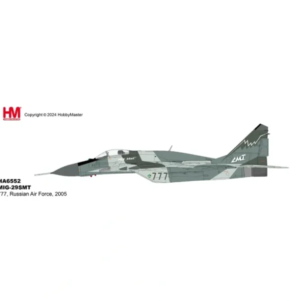 Pre Order Hobby Master HA6552 1:72 MIG-29SMT, 777, Russian Air Force, 2005 - Miniature Marvels: Airplane Models & Painted Dice* Airplane Model
