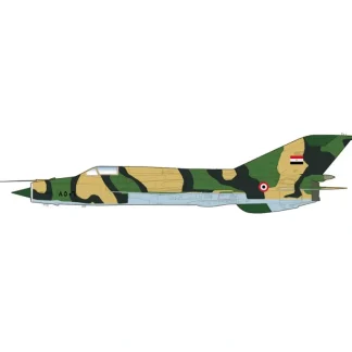 Pre Order Hobby Master HA0178 1:72 P-51D MIG-21MF "Nile Valley"(late scheme) Egyptian Air Force, 1970s - Miniature Marvels: Airplane Models & Painted Dice* Airplane Model
