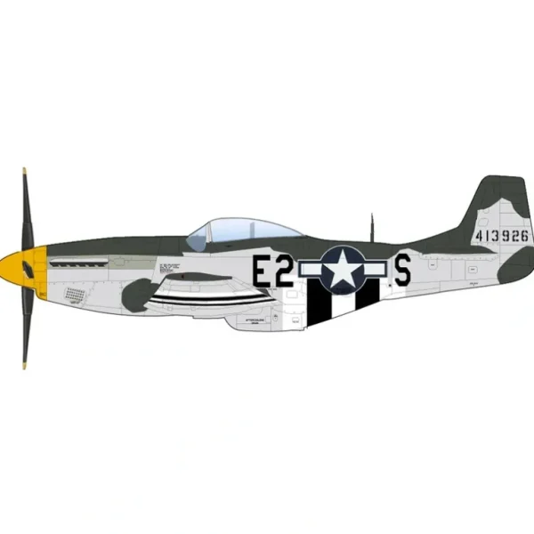 Pre Order Hobby Master HA7753 1:48 P-51D Mustang 413926, 375th FS, 8th AF, July 1944 - Miniature Marvels: Airplane Models & Painted Dice* Airplane Model