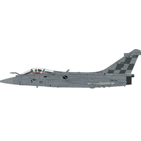 Pre Order Hobby Master HA9614 1:72 Rafale EC 151, Croatian Air Force, France, 2024 (w/6 x GBU-12, 6 x AASM "Hammer", 4 x MICA) - Miniature Marvels: Airplane Models & Painted Dice* Airplane Model