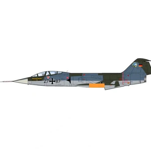 Pre Order Hobby Master HA1077 1:72 TF-104G Starfighter 27+87, JG 74 "Molders", 1970s - Miniature Marvels: Airplane Models & Painted Dice* Airplane Model