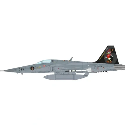 Pre Order Hobby Master HA3329b 1:72 F-5E Tiger II J-3033, Staffel 6, Swiss Air Force (re-issue with new box art) - Miniature Marvels: Airplane Models & Painted Dice* Airplane Model