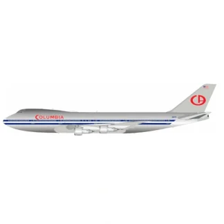 Pre-Order B-Models B-741-AIRPORT75-50-P 1:200 COLUMBIA Boeing 747-100 Airport 75 - Miniature Marvels: Airplane Models & Painted Dice* Airplane Model