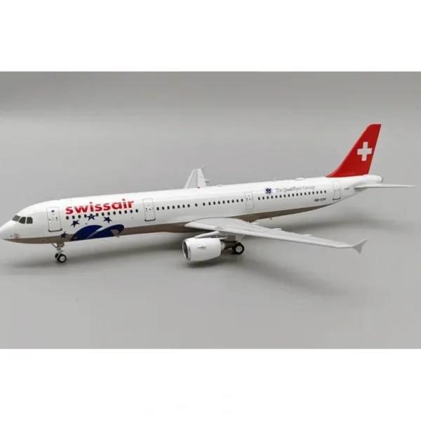 Pre-Order B-Models B-321-IOH 1:200 Swissair Airbus A321-111 HB-IOH - Miniature Marvels: Airplane Models & Painted Dice* Airplane Model