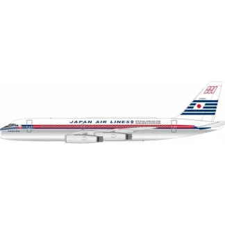 Pre-Order B-Models B-880-JAL-021PR Japan Air Lines - JAL Convair 880M (22M-22) JA8021 Polished - Miniature Marvels: Airplane Models & Painted Dice* Airplane Model