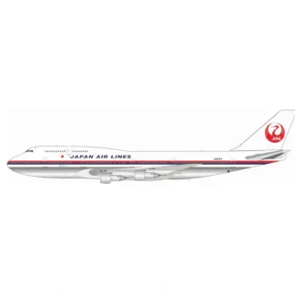Pre-Order B-Models B-743-JL-163P 1:200 Japan Air Lines JAL Boeing 747-346 JA8163 - Miniature Marvels: Airplane Models & Painted Dice* Airplane Model