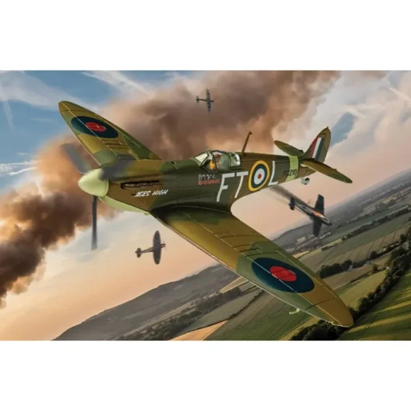 Pre-Order Corgi CC39215 Supermarine Spitfire Mk.II Iron Maiden Aces High Fantasy Release - Miniature Marvels: Airplane Models & Painted Dice* Airplane Model