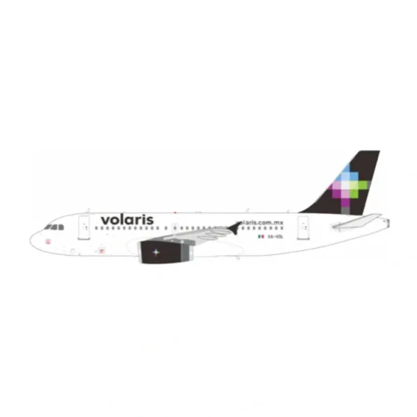 Pre-Order El Aviador EAV-A319-VOL 1:200 Volaris Airbus A319-132 XA-VOL - Miniature Marvels: Airplane Models & Painted Dice* Airplane Model