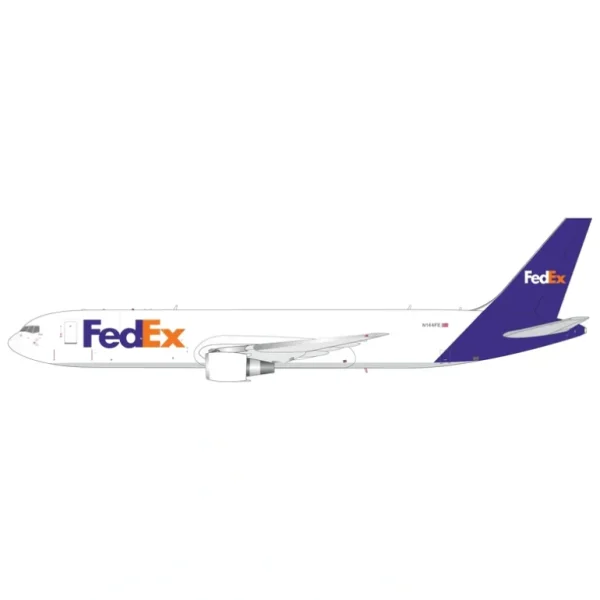 Pre-Order Gemini Jets G2FDX1377 1:200 FedEx B767-300ERF N144FE (revised livery) - Miniature Marvels: Airplane Models & Painted Dice* Airplane Model